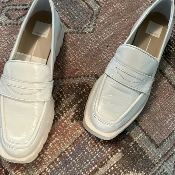 Dolce Vita.  Cream. Spring ready ❤️Amazing leather loafers. 9.5 - Picture 4 of 7